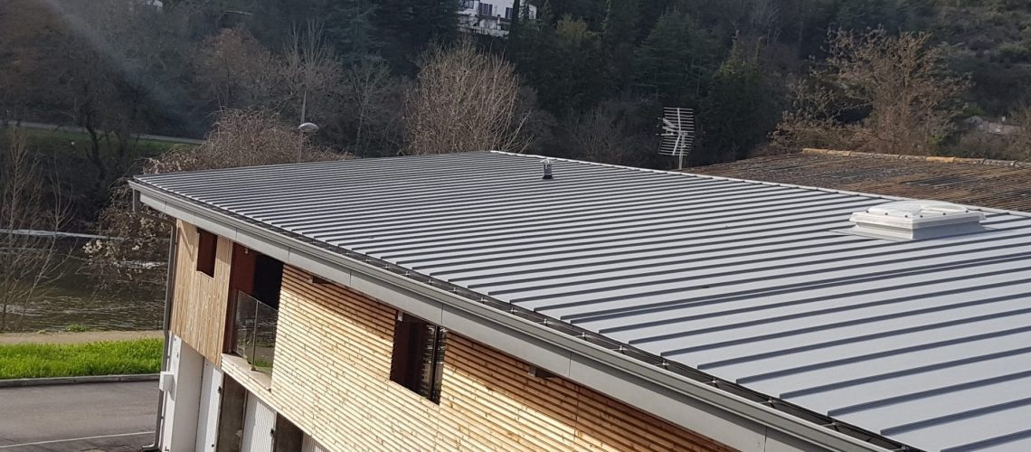 toiture bac alu pont valentré